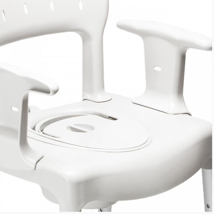 Krzesła i taborety prysznicowo - sanitarne Etac AB Swift Commode