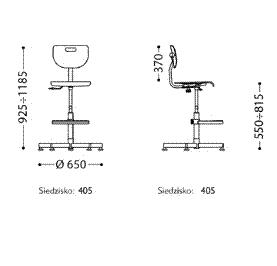 Krzesła medyczne i laboratoryjne NOWY STYL WEREK