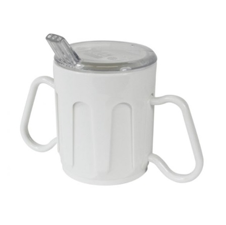 Kubki do picia dla pacjentów i osób niepełnosprawnych PDS CARE Kubek z uchwytem - ergonomiczny do mikrofalówki