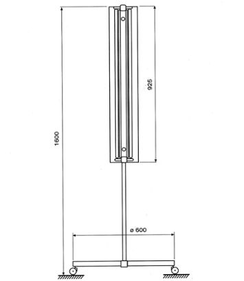 Lampy bakteriobójcze bezpośrednie BakMed LB-301.2 2x30