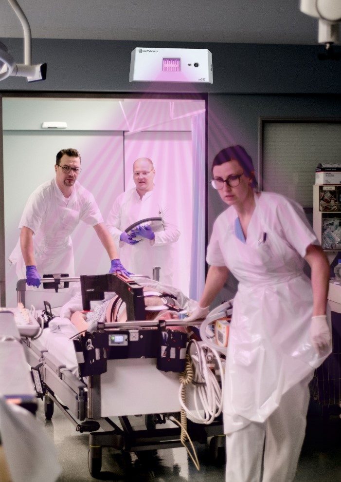 Lampy bakteriobójcze bezpośrednie UV Medico UV222