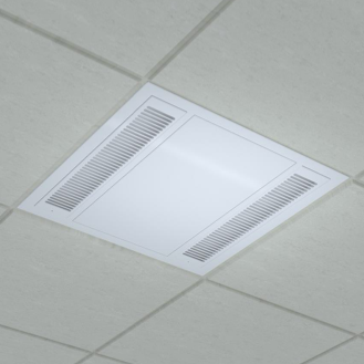 Lampy bakteriobójcze przepływowe Exterya Do systemu sufitów kasetonowych