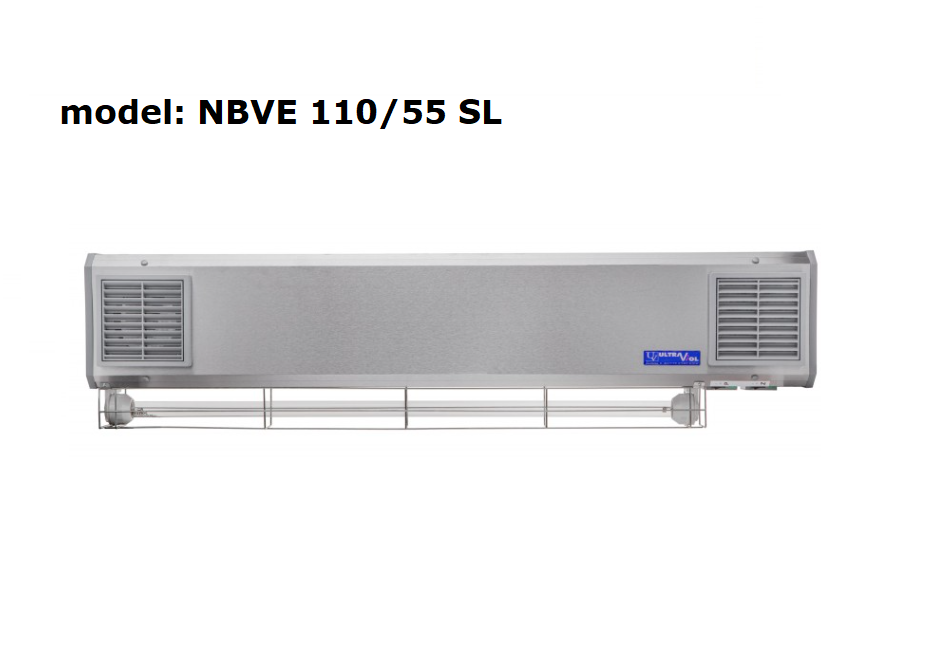 Lampy bakteriobójcze przepływowe ULTRAVIOL NBVE110N,  NBVE110S