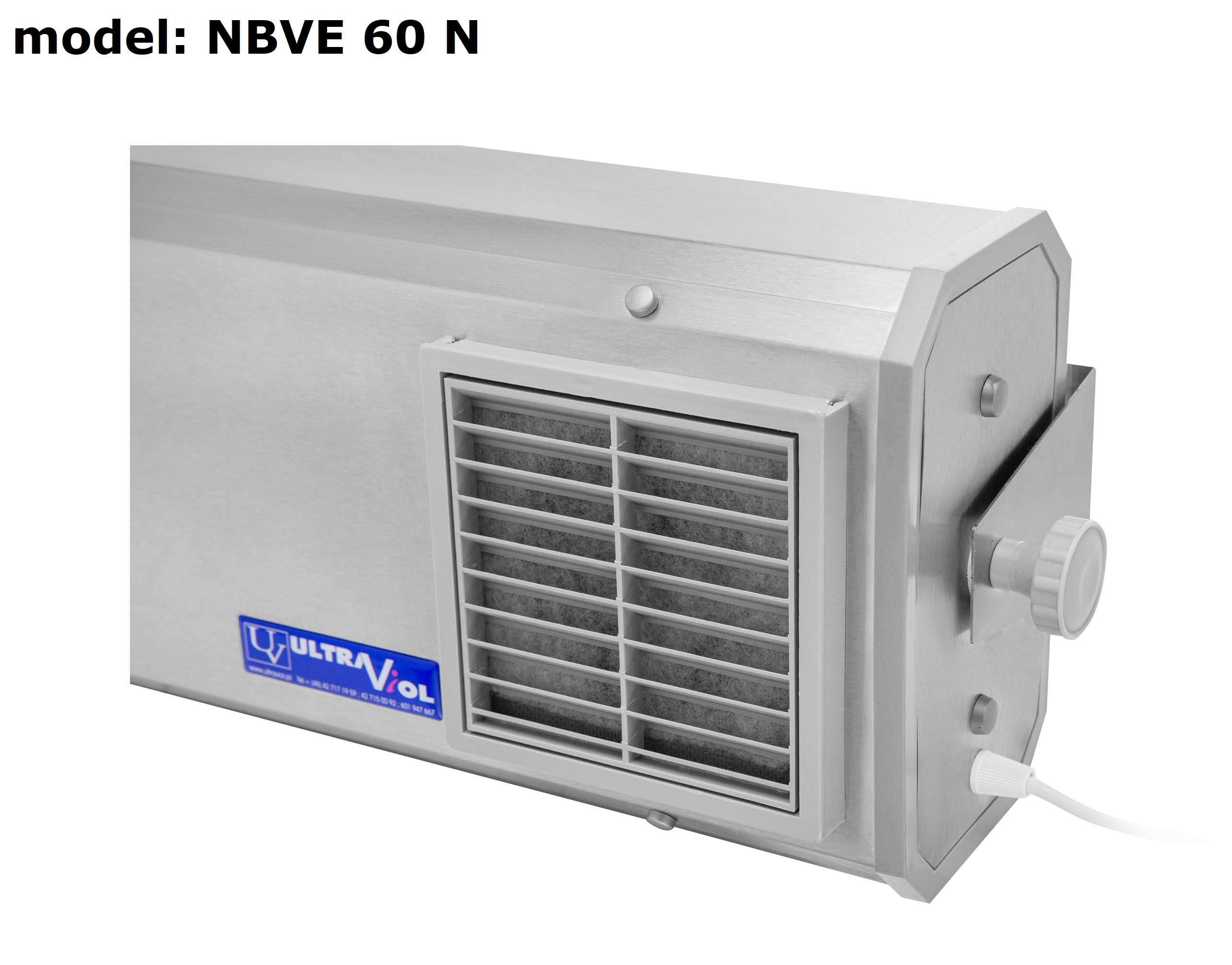 Lampy bakteriobójcze przepływowe ULTRAVIOL NBVE60