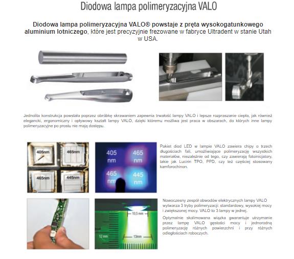 Lampy do polimeryzacji VALO Diodowa lampa polimeryzacyjna