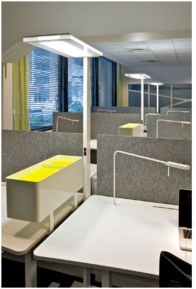 Lampy do pomieszczeń szpitalnych Luxo Glamox Levit White