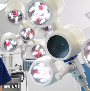 Lampy operacyjne podwójne Brandon-Medical Galaxy HD-LED