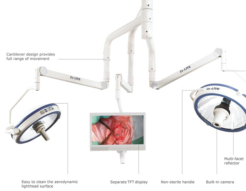 Lampy operacyjne używane Trident Trident Dr.LiTE serii 2066 - medsystems rekondycjonowany