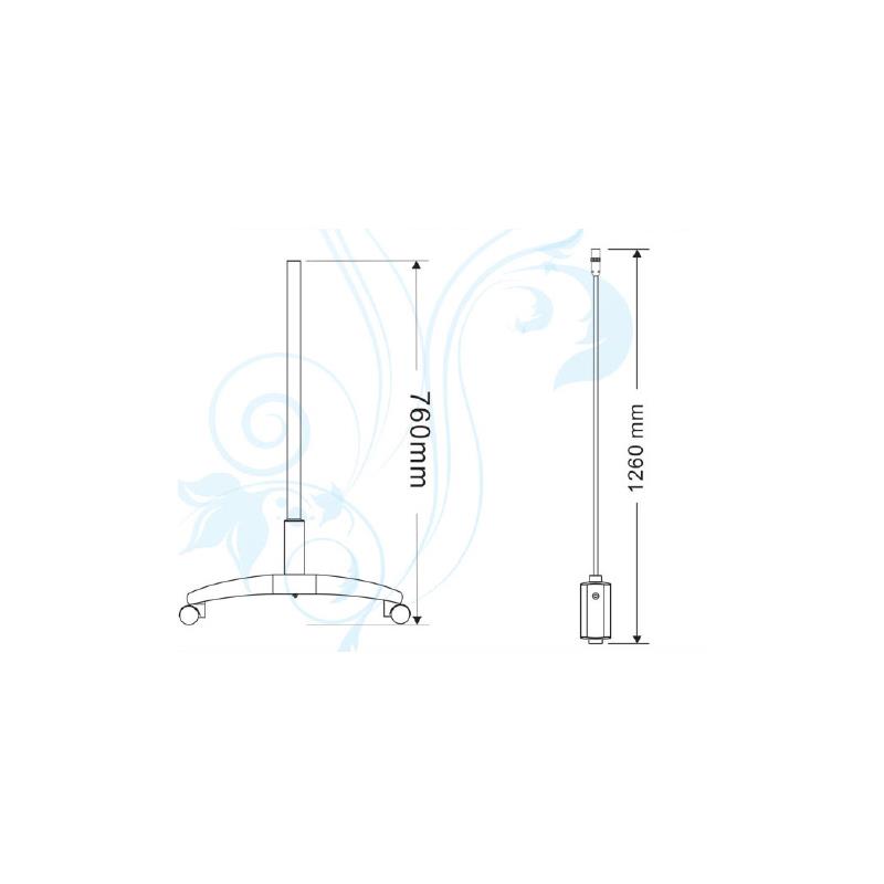 Lampy zabiegowe pojedyncze MINSTON INTERNATIONAL KS-Q5 LED