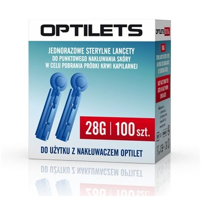 Lancety do nakłuwaczy Diagnosis Optilets 100 szt.