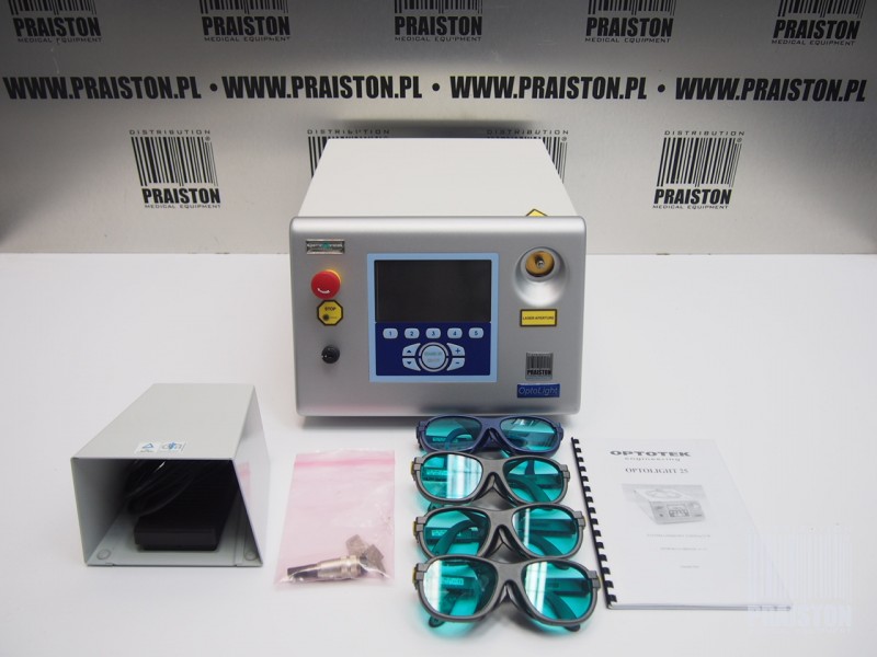 Lasery chirurgiczne - używane B/D OPTOTEK OPTOLIGHT 25 - Praiston rekondycjonowany