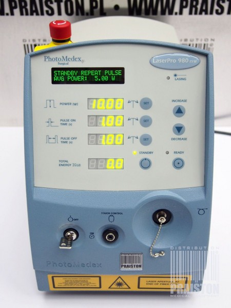 Lasery chirurgiczne - używane PhotoMedex Laser diodowy chirurgiczny PHOTOMEDEX LASERPRO 980 25W
