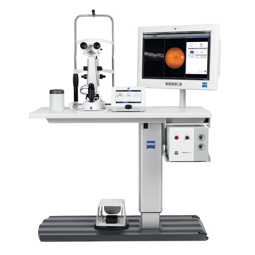 Lasery okulistyczne Carl Zeiss VISULAS Green