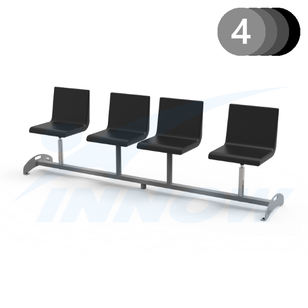 Ławki do poczekalni medycznych INNOW KDP-01 2, 3, 4, 5 siedzisk