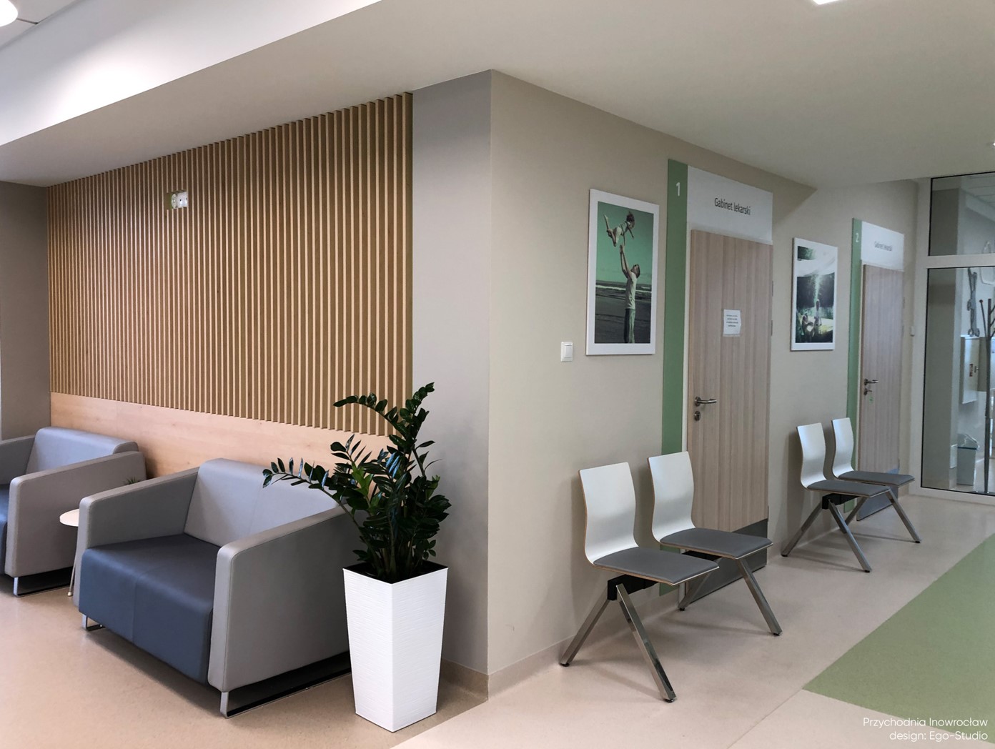 Ławki do poczekalni medycznych MEBLANT Orte