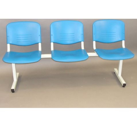 Ławki do poczekalni medycznych Metalowiec sp. z o.o. Ławka ISO