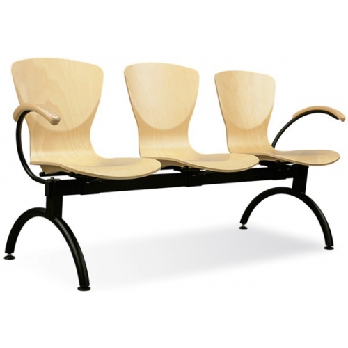 Ławki do poczekalni medycznych NOWY STYL BINGO ARMWOOD-3