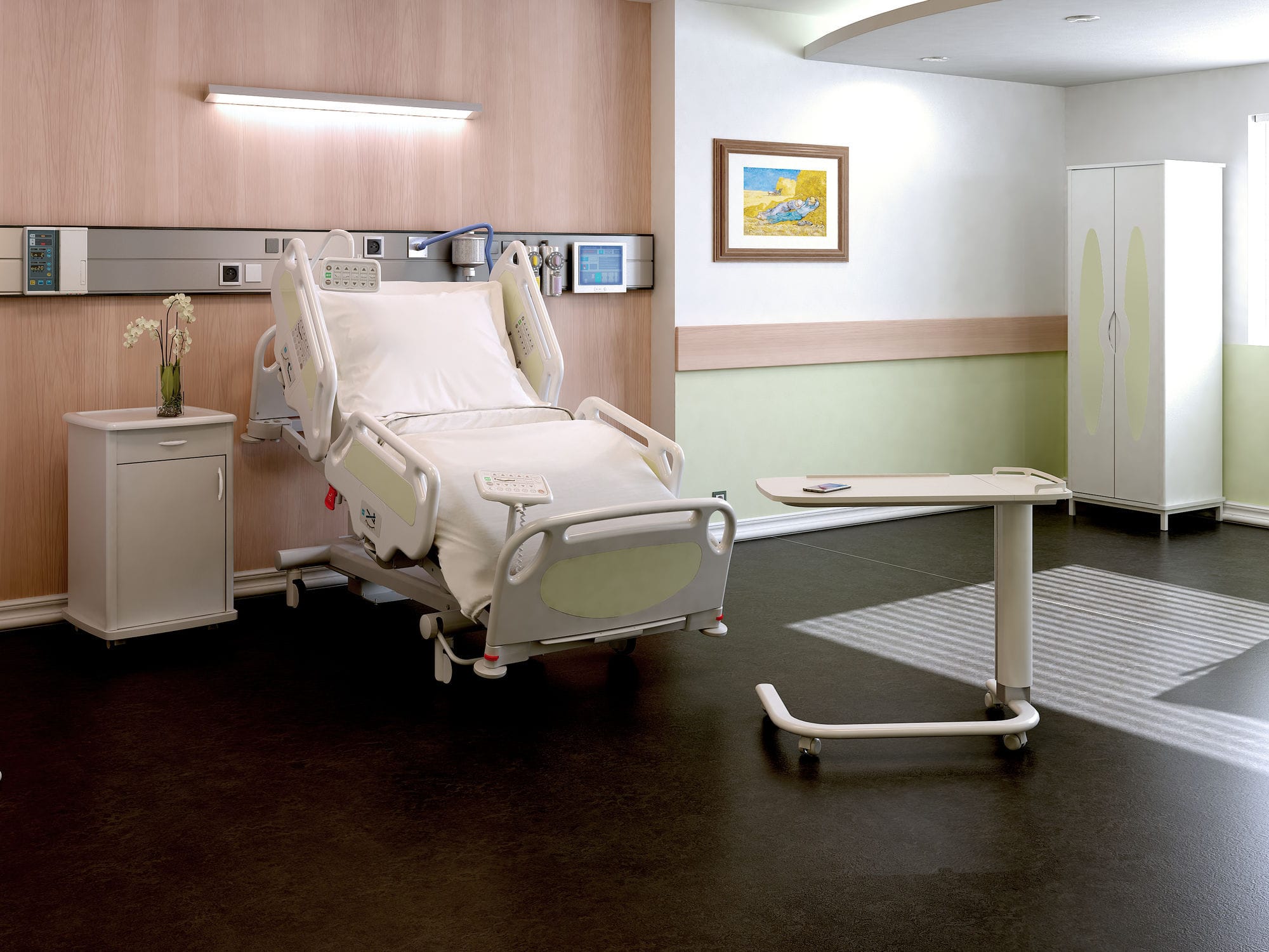 Łóżka do intensywnej terapii - Łóżka na OIT (OIOM) AHF Twin