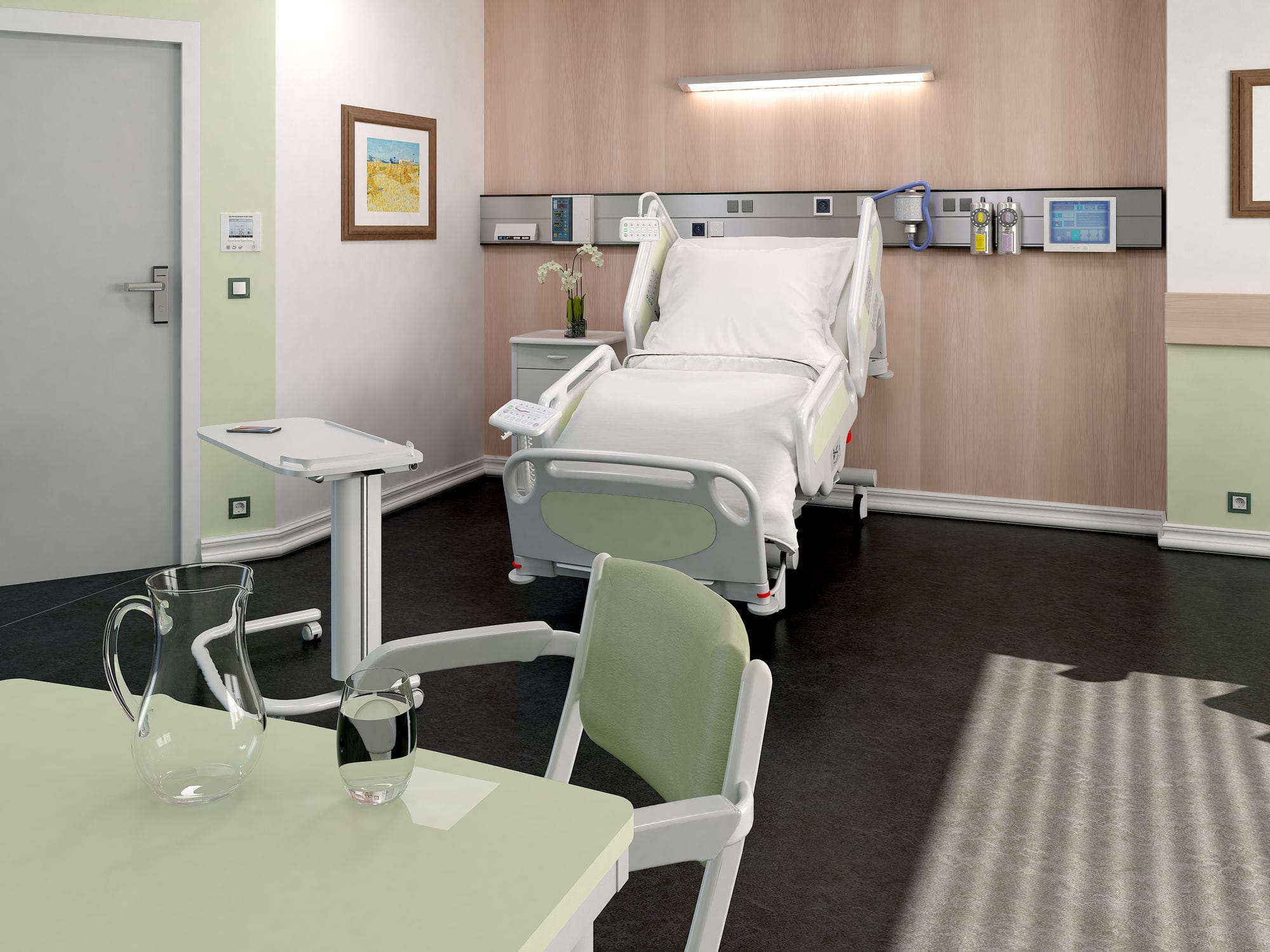 Łóżka do intensywnej terapii - Łóżka na OIT (OIOM) AHF Twin