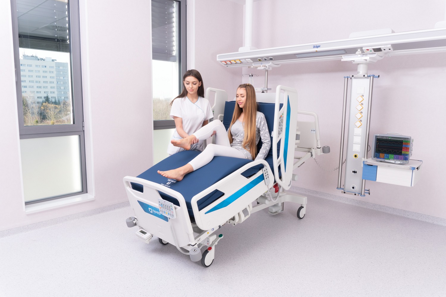 Łóżka do intensywnej terapii - Łóżka na OIT (OIOM) Famed Nano