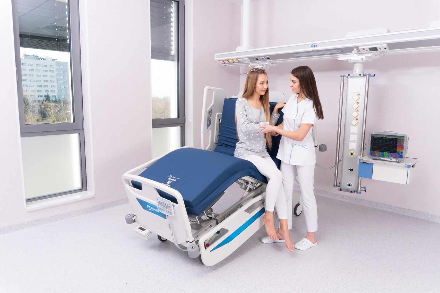 Łóżka do intensywnej terapii - Łóżka na OIT (OIOM) Famed Nano