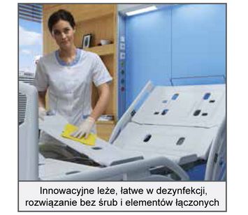 Łóżka do intensywnej terapii - Łóżka na OIT (OIOM) LINET ELEGANZA 2