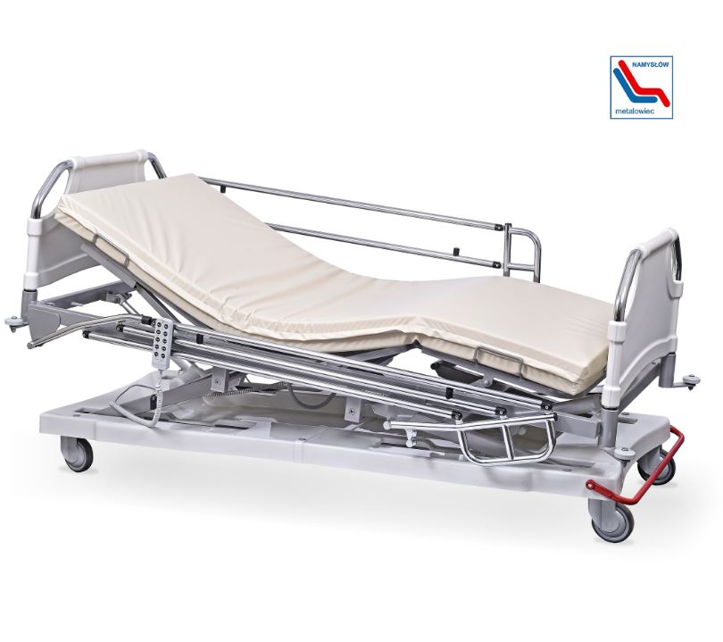 Łóżka do intensywnej terapii - Łóżka na OIT (OIOM) Metalowiec sp. z o.o. OPTIMED OP-01