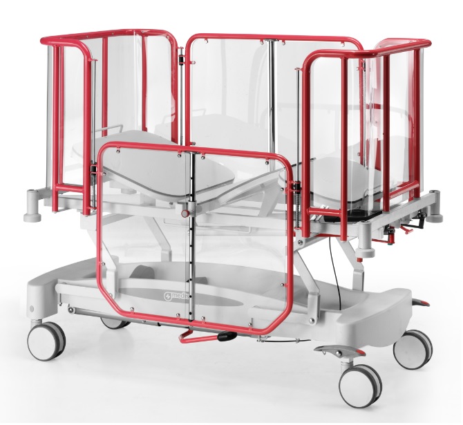 Łóżka dziecięce szpitalne - pediatryczne Medisa NANO UCI