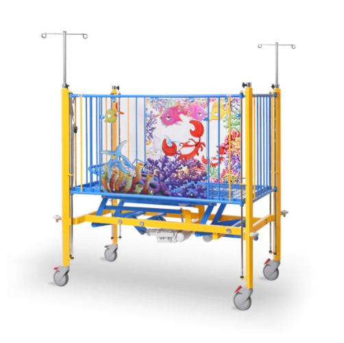 Łóżka dziecięce szpitalne - pediatryczne Metalowiec sp. z o.o. Teddy Bed