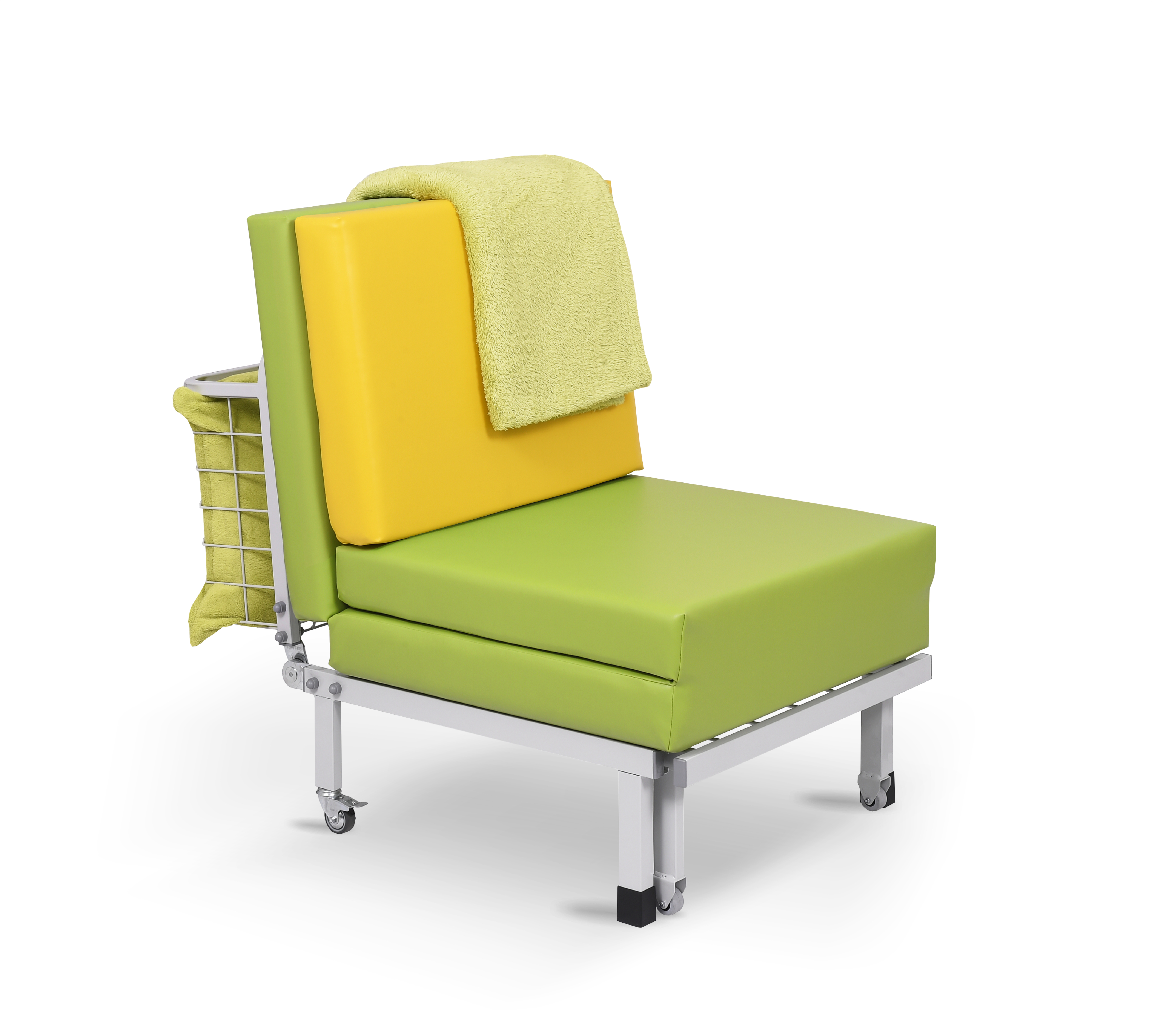 Łóżka i krzesła dla opiekunów pacjenta Metalowiec sp. z o.o. Bożenka