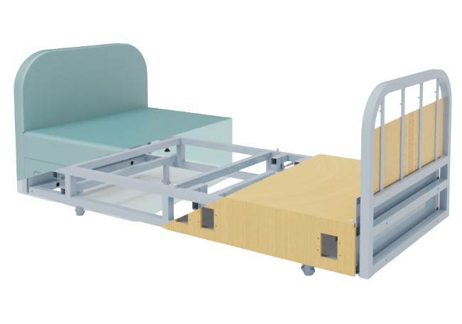 Łóżka rehabilitacyjne ortopedyczne (szpitalne) Gardhen bilance Securebed