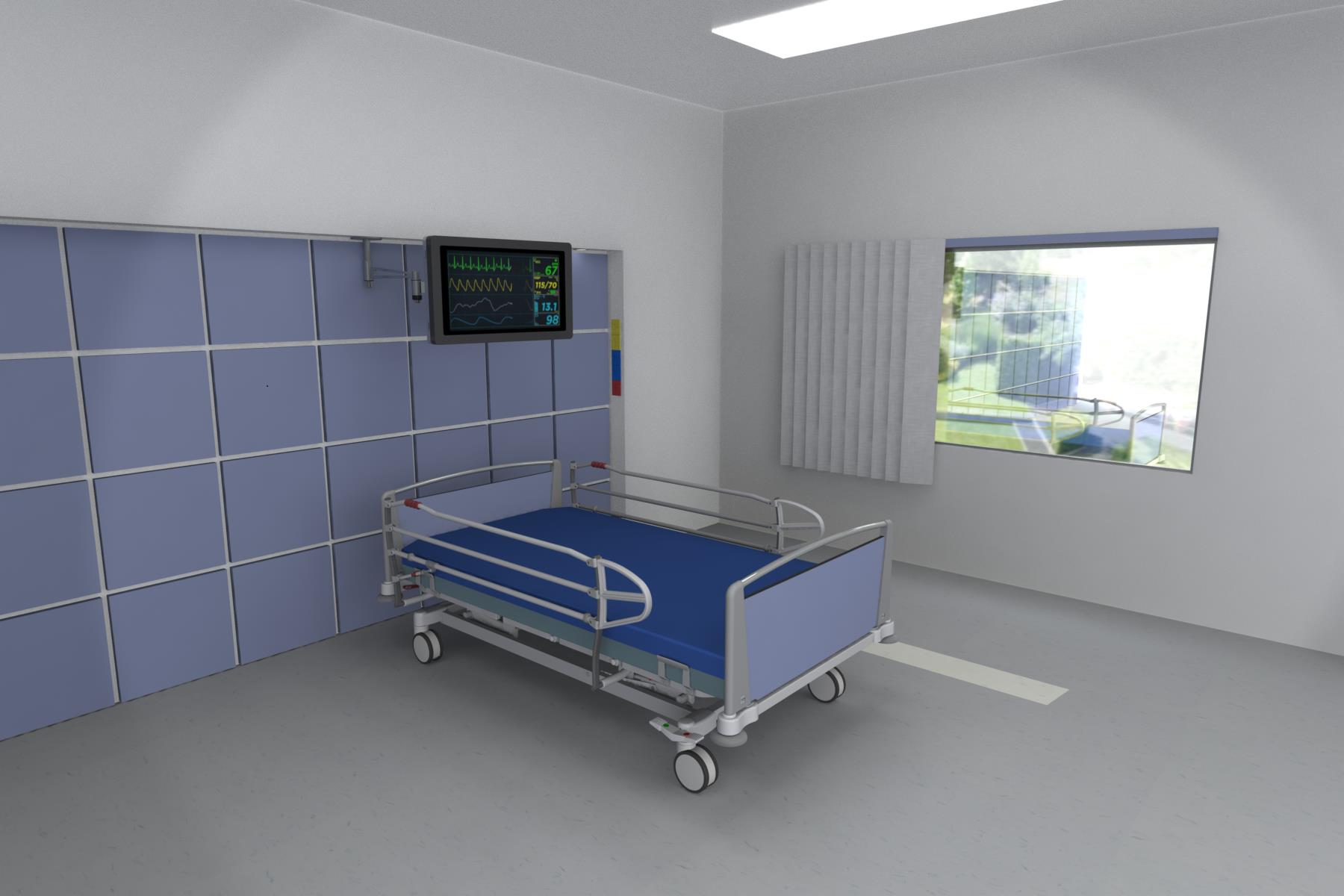 Łóżka rehabilitacyjne ortopedyczne (szpitalne) IMO MATRIX B12