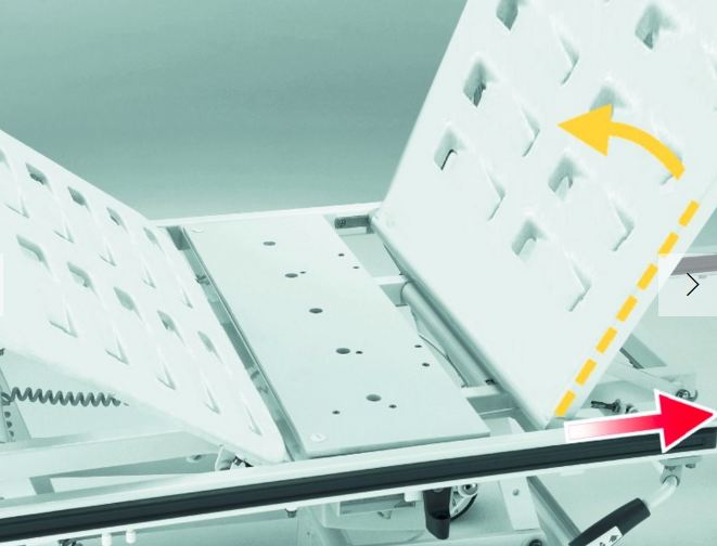 Łóżka rehabilitacyjne ortopedyczne (szpitalne) Stiegelmeyer Novera 3A