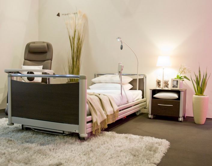 Łóżka rehabilitacyjne pozaszpitalne (do opieki długoterminowej) Haelvoet Olimpia Xlow