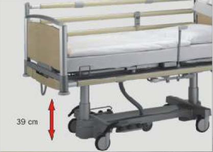 Łóżka rehabilitacyjne pozaszpitalne (do opieki długoterminowej) LINET IMAGE