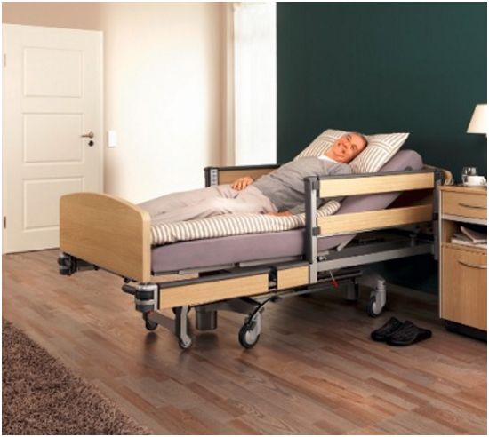 Łóżka rehabilitacyjne pozaszpitalne (do opieki długoterminowej) Stiegelmeyer Vertica Care