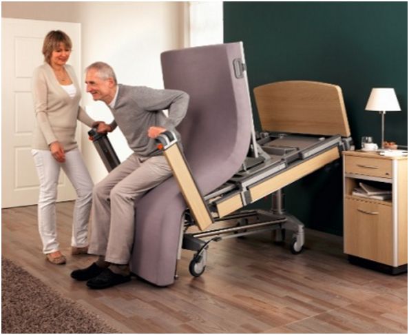 Łóżka rehabilitacyjne pozaszpitalne (do opieki długoterminowej) Stiegelmeyer Vertica Care