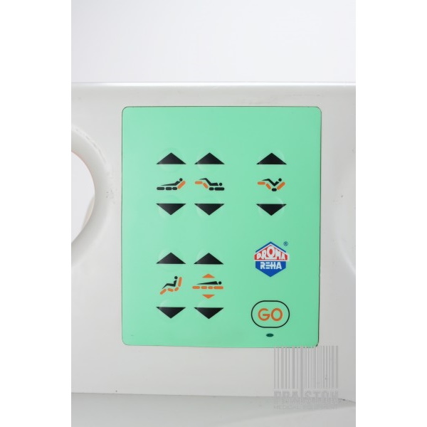 Łóżka rehabilitacyjne szpitalne używane B/D Proma Reha Trend 2C - Praiston rekondycjonowany