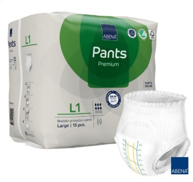 Majtki chłonne Abena M1 / L1 Premium