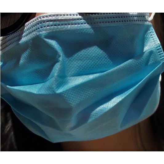 Maski chirurgiczne B/D Niebieska trzywarstwowa