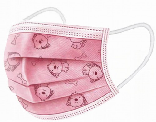 Maski chirurgiczne B/D różowa