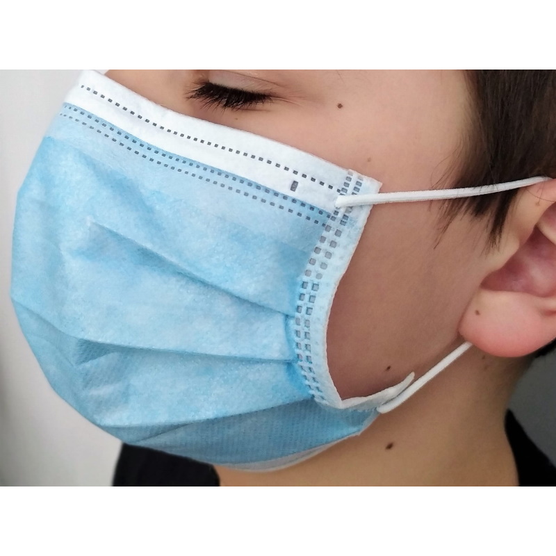 Maski chirurgiczne SZCaremed BFE99% z certyfikatem medycznym