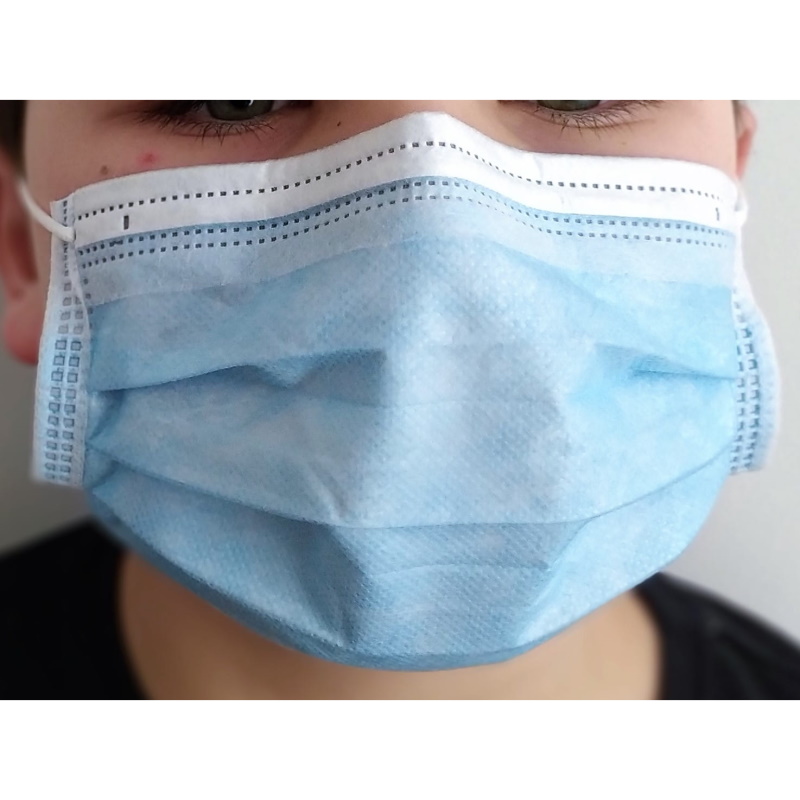 Maski chirurgiczne SZCaremed BFE99% z certyfikatem medycznym