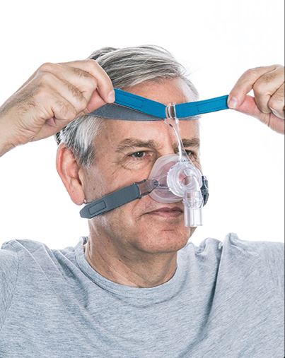 Maski do aparatów do bezdechu sennego i nieinwazyjnej wentylacji Loewenstein Medical Technology CARA