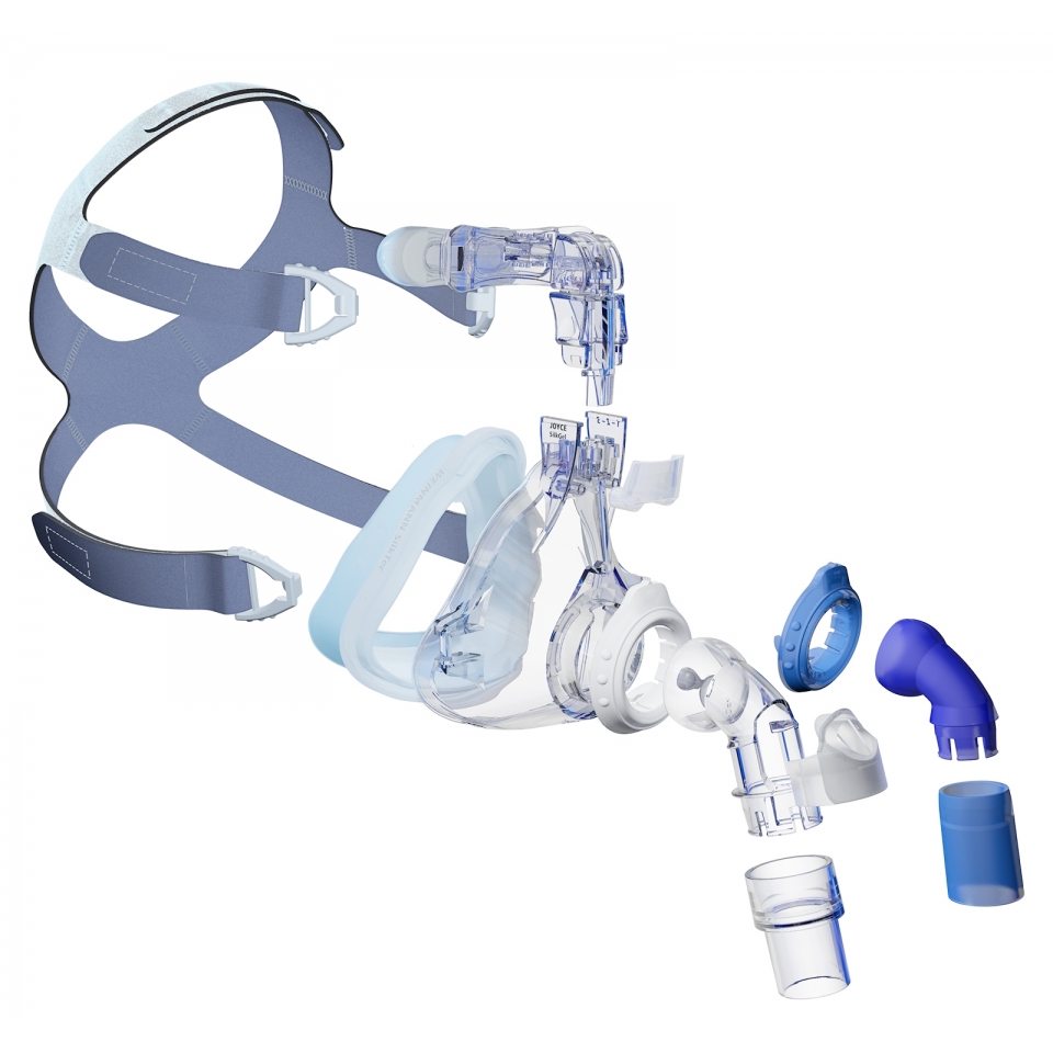 Maski do aparatów do bezdechu sennego i nieinwazyjnej wentylacji Weinmann SilkGel