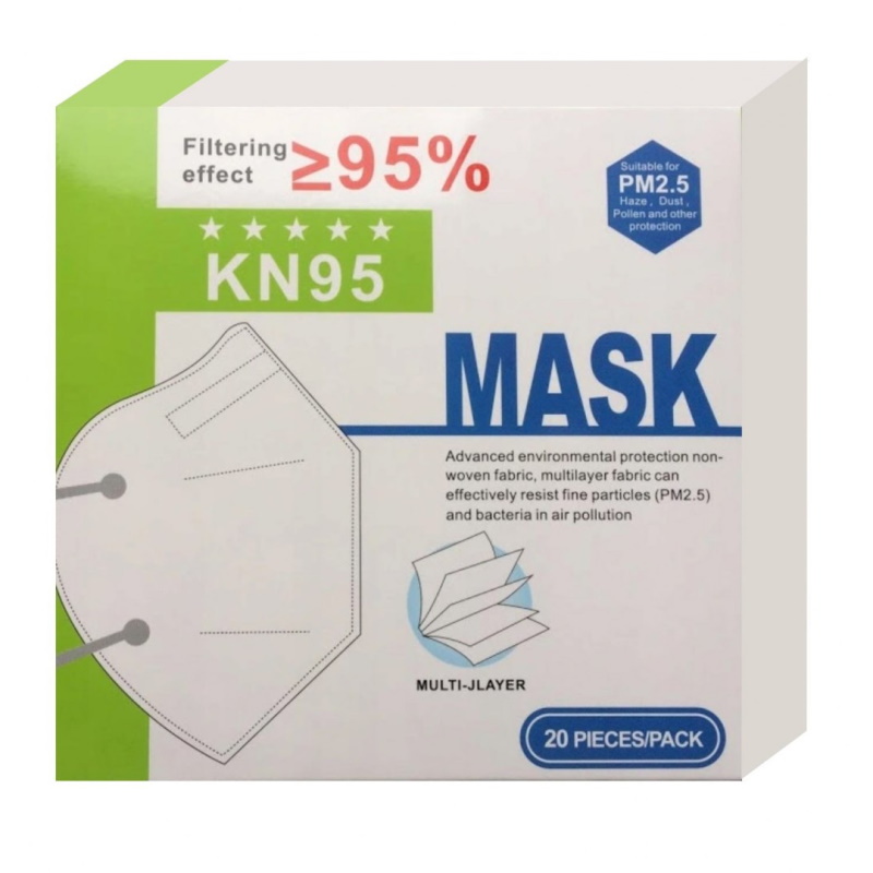 Maski ochronno-filtrujące B/D FFP2 (KN95)