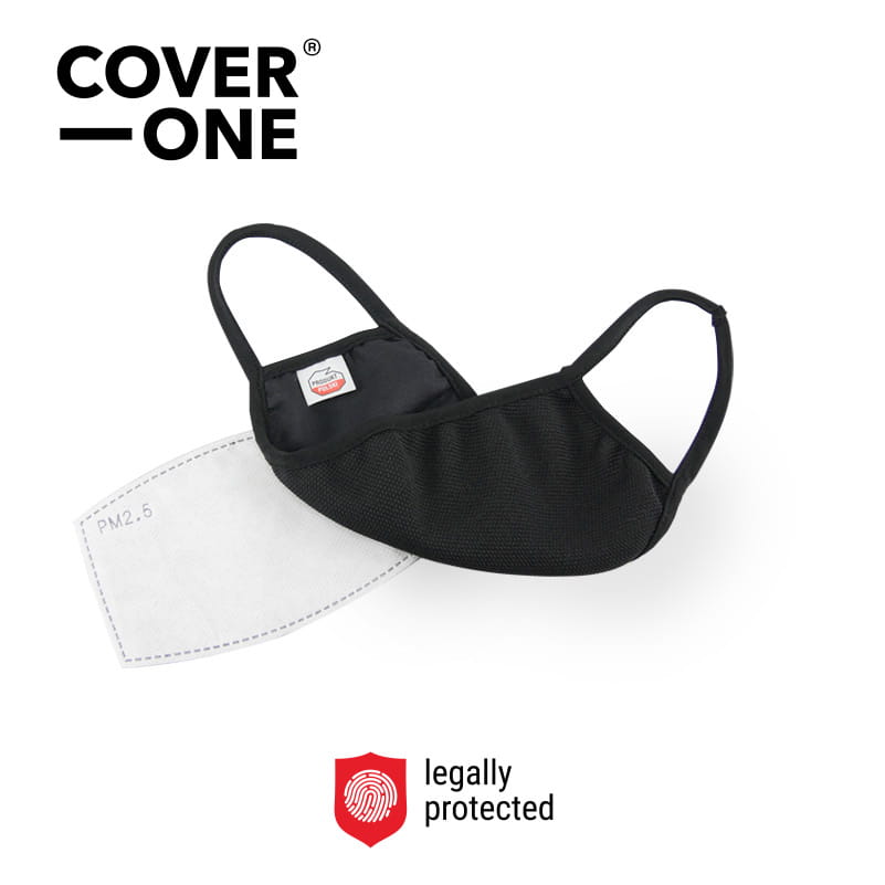 Maski ochronno-filtrujące B/D Z jonami srebra z wymiennym filtrem