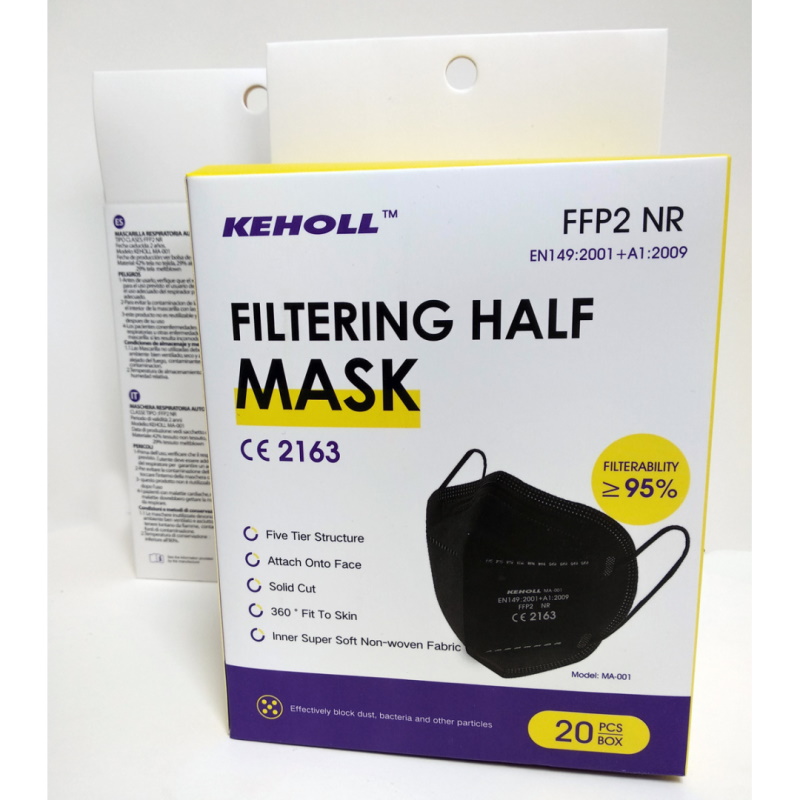 Maski ochronno-filtrujące KEHOLL MA-001