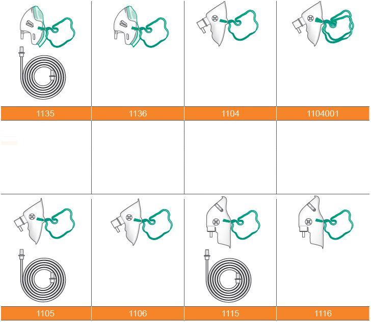 Maski tlenowe INTERSURGICAL Maski do średnich stężeń tlenu dla dorosłych