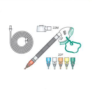 Maski tlenowe INTERSURGICAL Zestaw z maską Eco oraz zastawką Venturi dla dorosłych